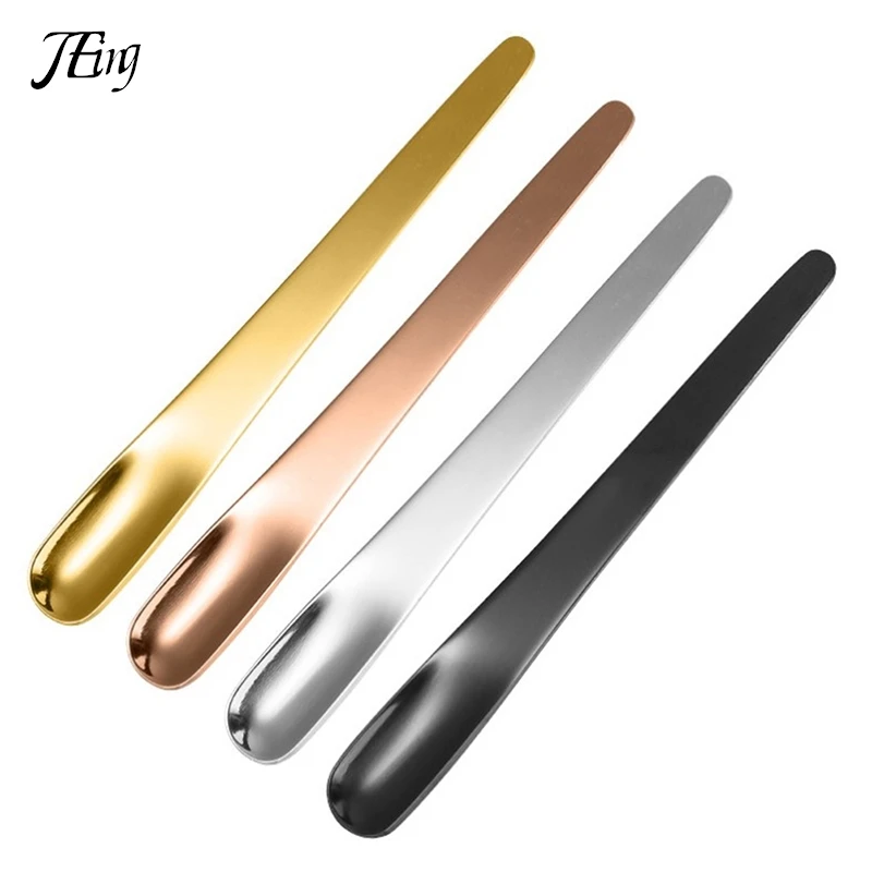 

1Pc Coffee Spoon Stainless Steel Flat Forks For Dessert Small Coffee Mixer Stirring Bar Kitchen Tableware Tools