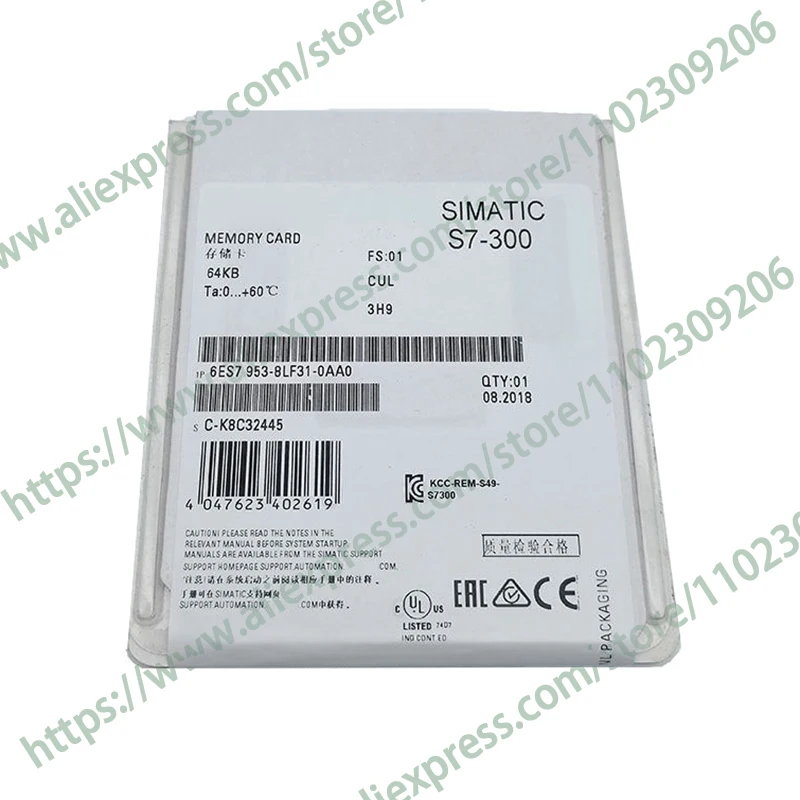 

Новый оригинальный контроллер Plc флэш-памяти 6ES7953-8LF31-0AA0 6ES7 953-8LF31-0AA0 карта памяти с немедленной доставкой