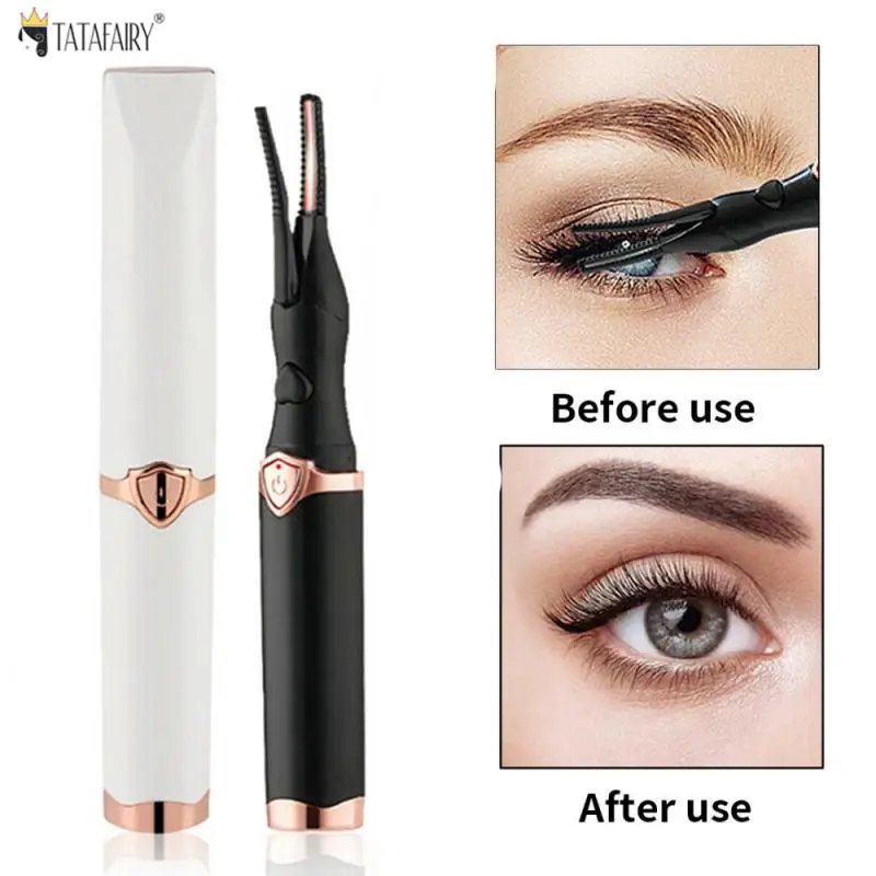 2in1 Electric Eyelash Curler Fast Heating Temperature Adjustable