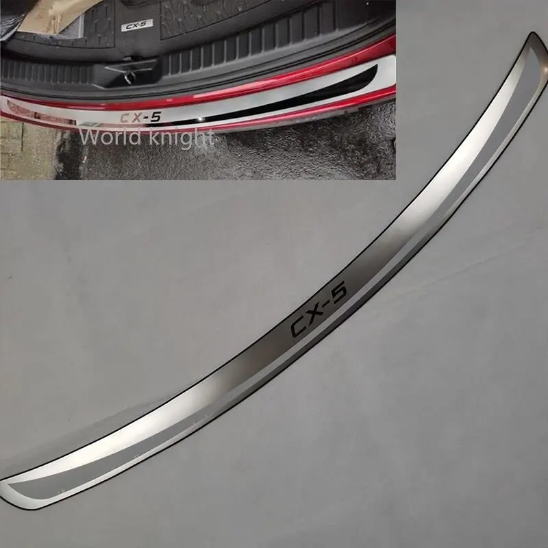 For Mazda CX 5 2013 2014 2015 2016 Stainless Steel Rear Bumper