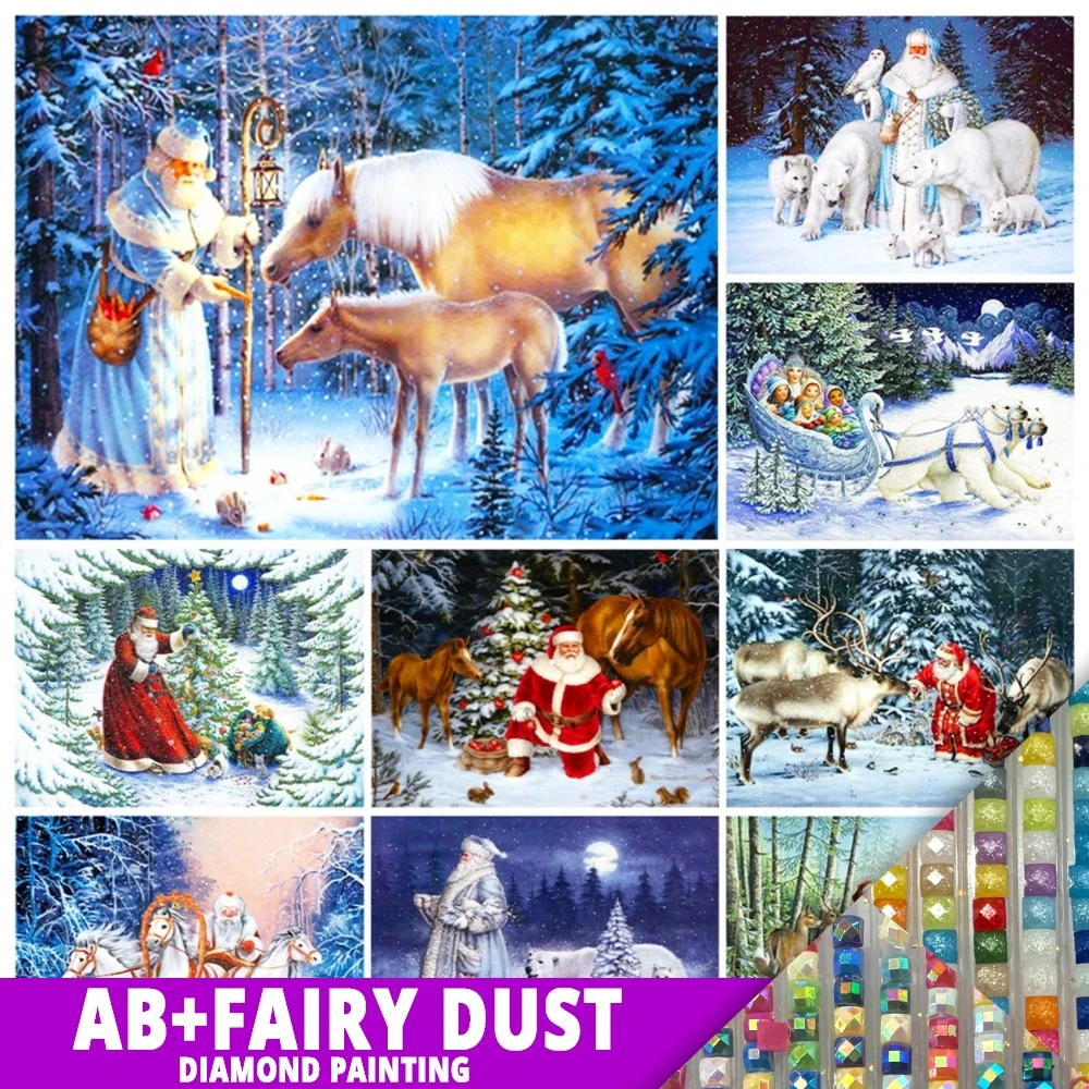 

Набор для вышивки крестиком AB Fairy Dust 5D