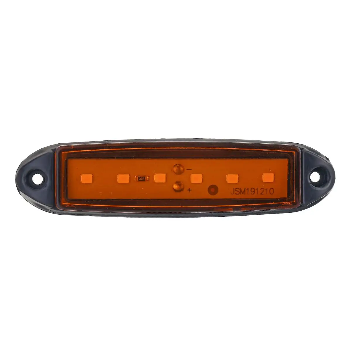 Kit De Luzes De Reboque Redondo 10 Cm LED - Iluminação Forte E à Prova D'Água
