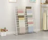 Floor to ceiling scarf display rack, silk scarf rack, pants fabric multi-layer hanging rack, packaging paper storage displayracK 6