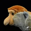 Proboscis Monkey High Fidelity Anime Cute Plushie Nose Ape Plush Toys Lifelike Animals Simulation Stuffed Doll Kawai Toy Gifts 5