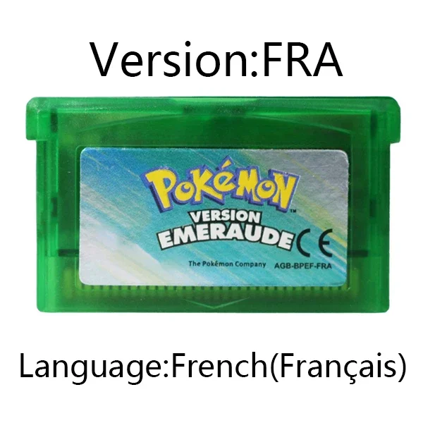 POKÉMON VERSION SAPHIR Nintendo Game Boy Advance Sans notice PAL FRA