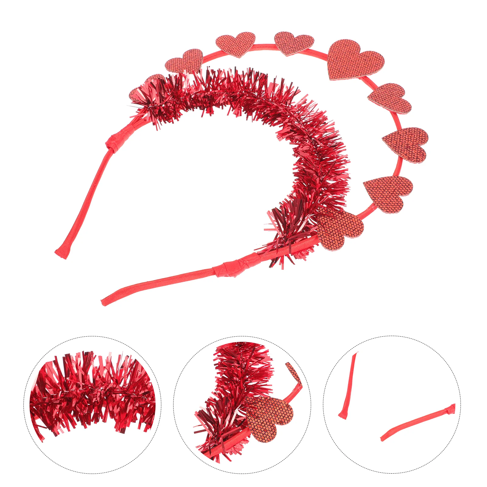 

Hair Bands Valentine's Day Headband Wedding Accessories Women Hairband