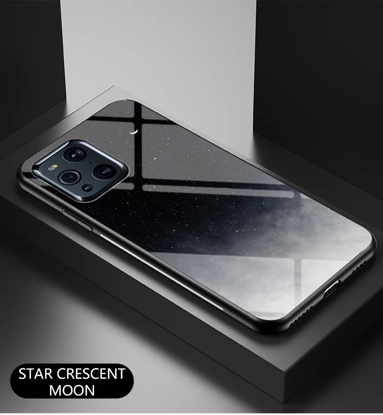 Étui en verre Find X5 Pro DECLAREYAO Coque de luxe ultra fine en verre trempé pour OPPO Find X X3 X2 Neo X5 X3 Lit_voghion.com