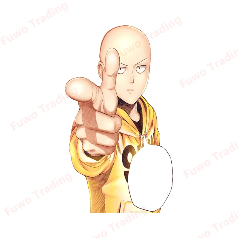 Furry Sticky Funny Saitama Anime Car Sticker Decal ONE PUNCH MAN Car  Accessories Bumper Helmet Trunk Mazda Stickers - AliExpress