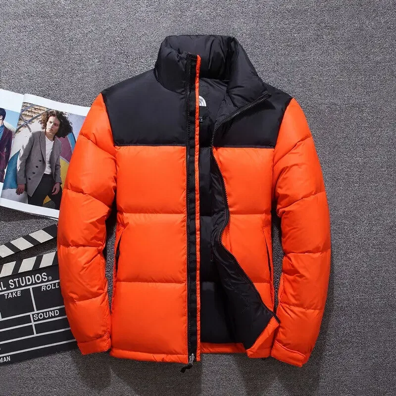 Young Men Velvet Clothes White Duck Velvet Hat Couple Thick Warm Coat Customizable Fabric Breathable Anti-cold