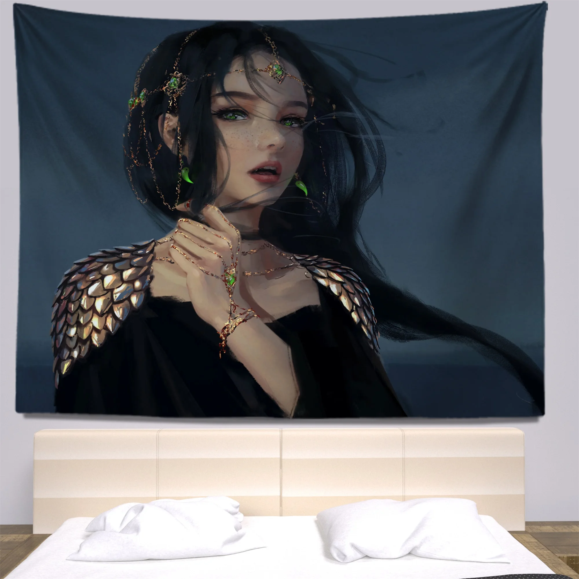 Рисунок 2 - Аниме гобелен призрачный нож ствол