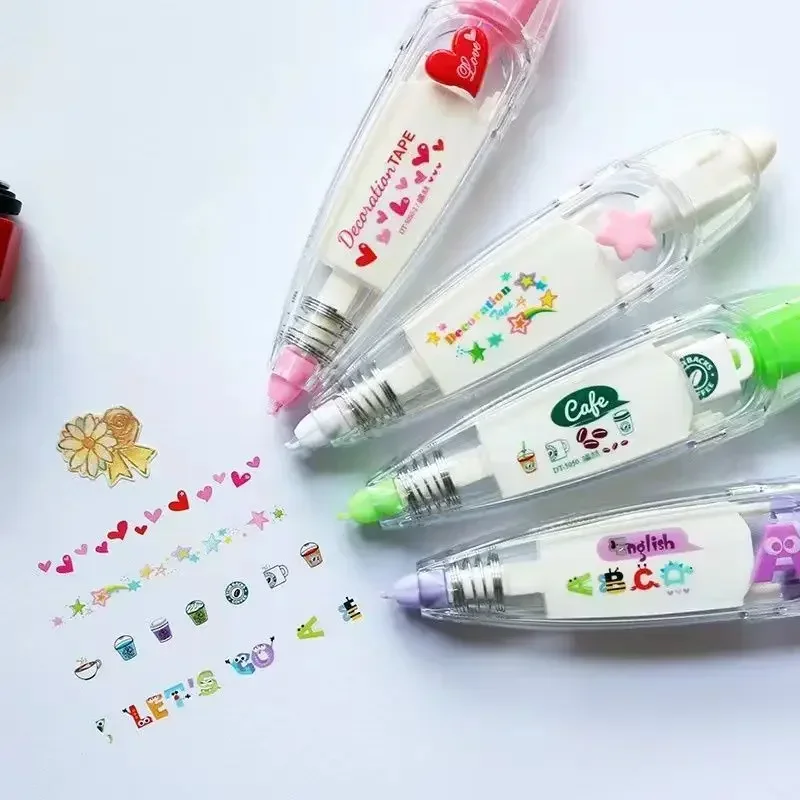 Kawaii Owl Dog Pattern Correction Tape Stationery Correction Tape Stickers for Scrapbooking DIY Stickers Back To School 1pc