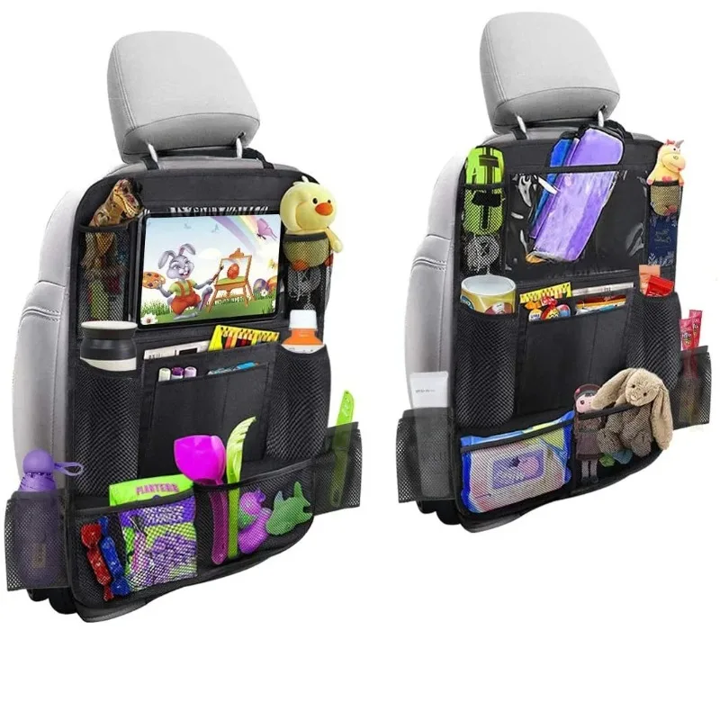 Children's car backseat, waterproof children's toy storage bag