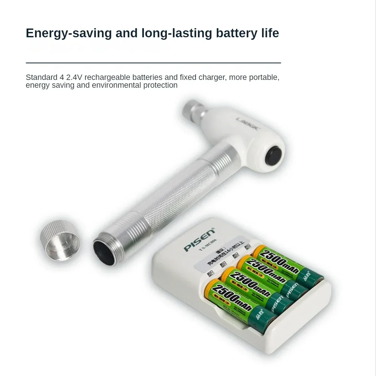 LABGIC TH-Mini Handheld Homogenizer Light and Fast Experimental Mixer Grinding Pestle Energy Saving and Long Battery Life