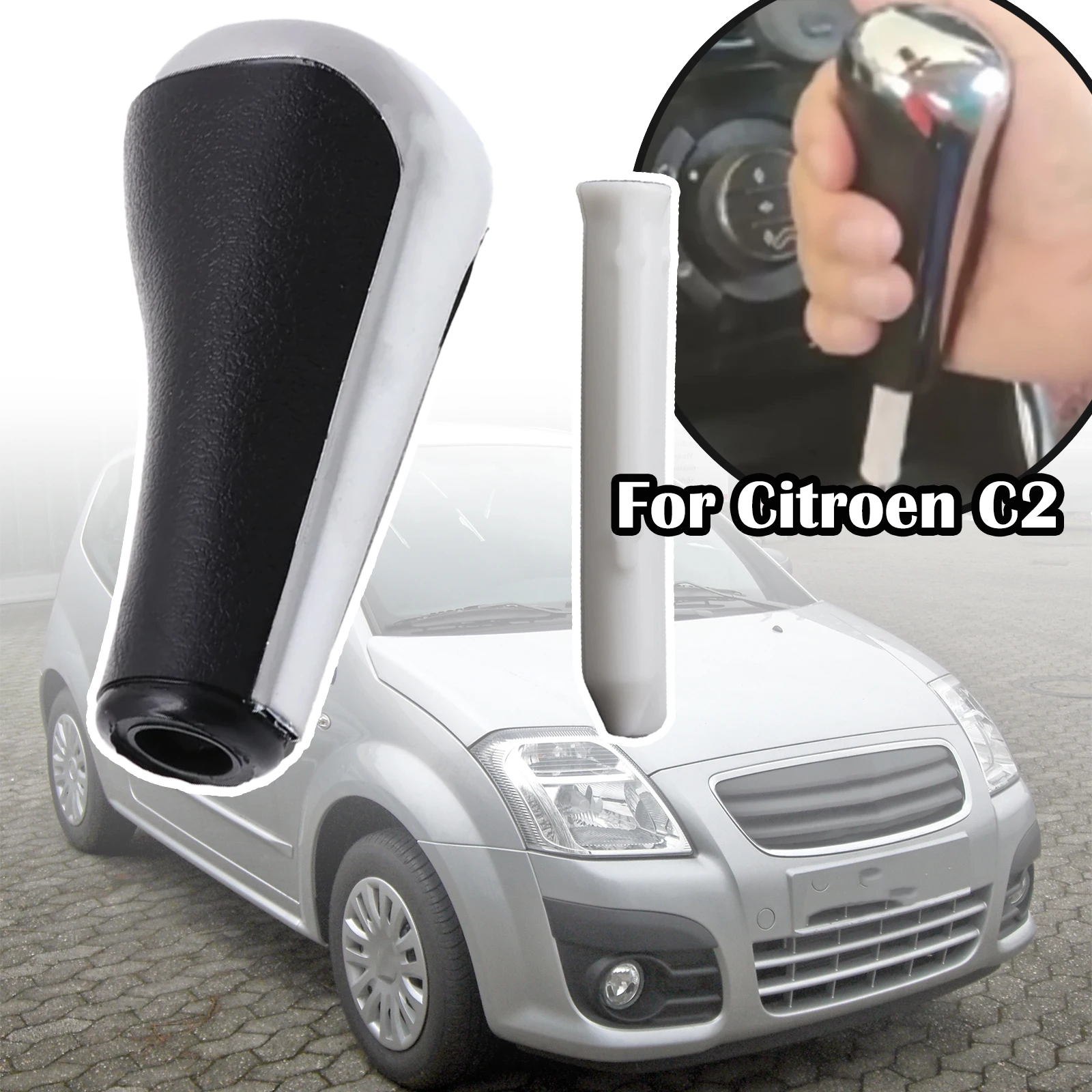 Pomello Del Cambio Stick Leva Del Cambio Penna Handball Kit Di Riparazione Manicotto Interno Automatico Per Citroen C2 C3 C4 C5 Elysee Xsara Picasso