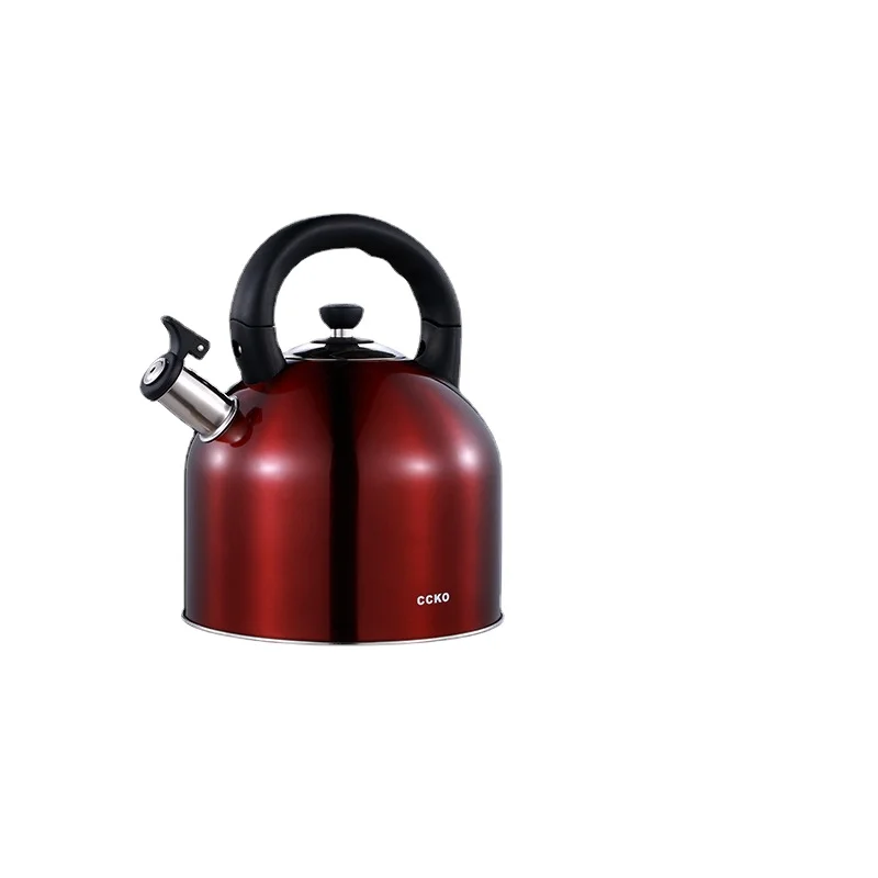Whistling Water Kettle 304 Stainless Steel with Large Capacity for Gas and  Induction Cooker - AliExpress