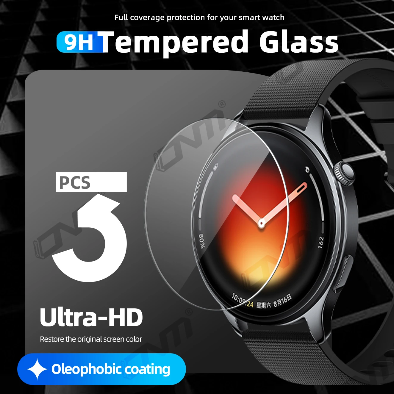 Premium Ultra-HD Tempered Glass Screen Protector - Anti-Scratch, 2.5D Curved Design