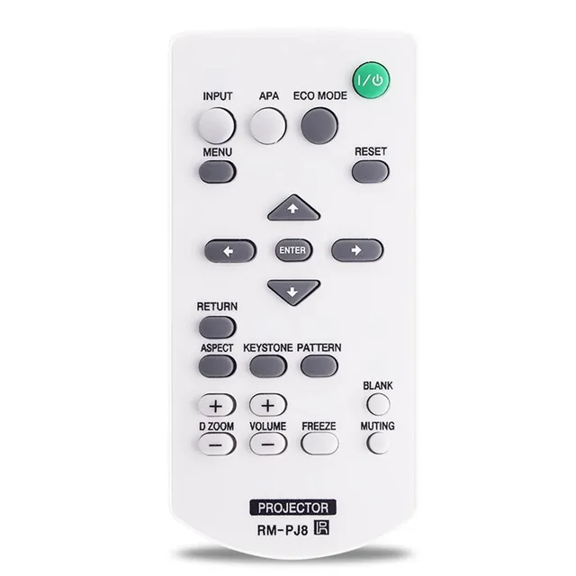 For Sony Projector VPL-CH350 VPL-CH375 VPL-CH355 VPL-CH353 VPL-CW256 VPL-CW276 Remote Control RM-PJ8 Accessory Replacement
