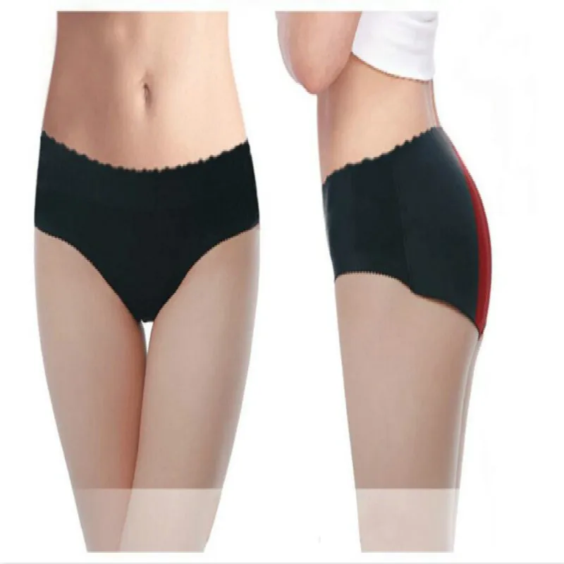 Sexy Low Rise Panties Padded Women Girls Panty Pad Shapewear Bum Butt Hip Up Enhancer Underwear Gift For Women Panties