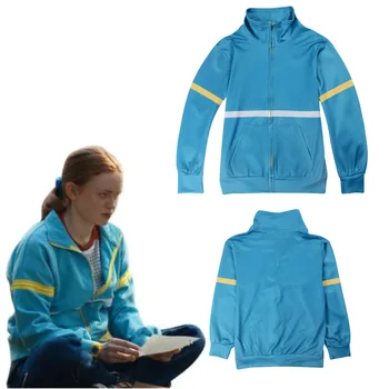 Unisex Zip-Up Hoodie Sweatshirt Max Mayfield Hooded Jacket 1