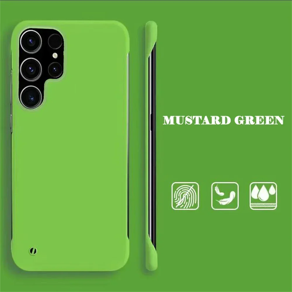 Matte Ultra-Thin Hard Cover Slim Frameless PC Case