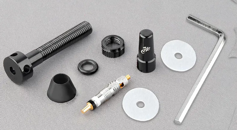 Description Picture 4 of itemBicycle F/V Tubeless Valve 44 60 80mm W/Tool Optional For Gravel Bike Aluminum alloy Pole Brass Core Presta Valve Cycling Parts