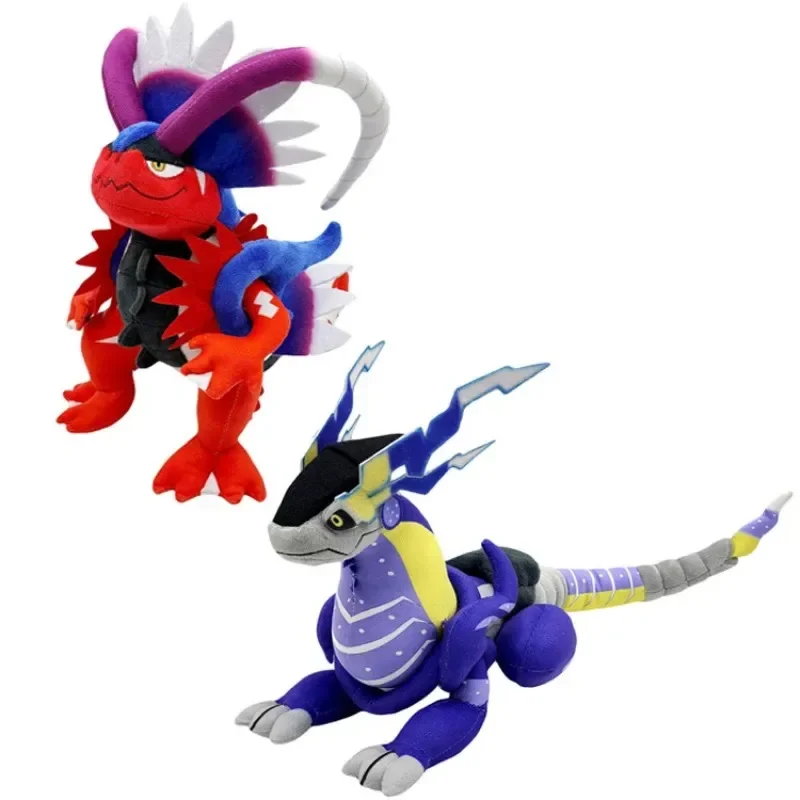 Pokemon Koraidon Miraidon Peluche Scarlet Violet Series Figure Anime Model Doll Kid Christmas Birthday Gift