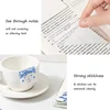50/100 Sheets Transparent Waterproof Posted It Sticky Note Pads Notepads Posits for School Stationery Office Supplies 3