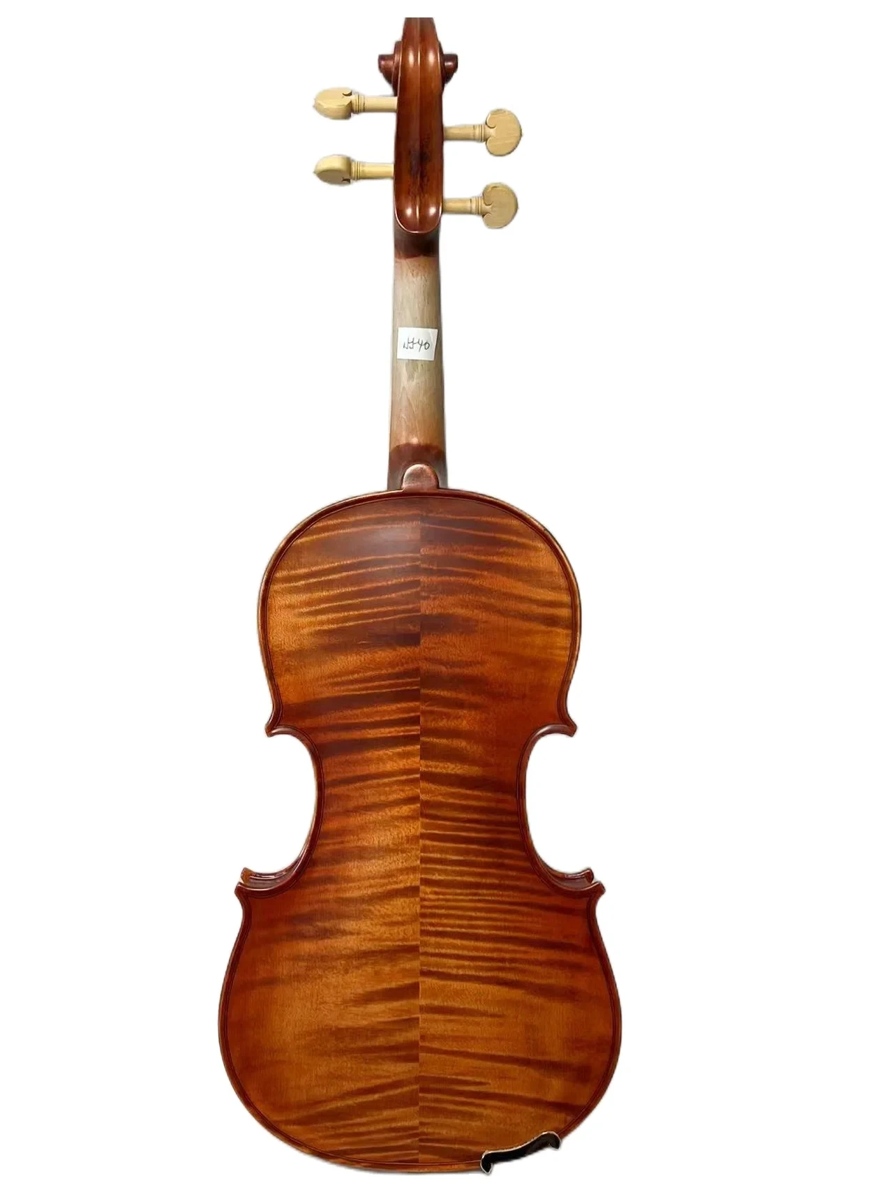 Baroque style profession maestro violin 4/4,drawing and sculpted volute #14682