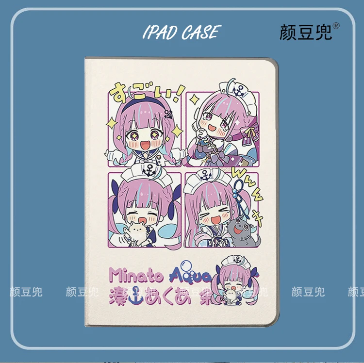 

Minato Aqua Anime Case For iPad 10.2 7th 8th 10th Air 2 3 Mini 6 5 Case Luxury Silicone For iPad Air 4 5 iPad Pro 11 in' 12.9 in