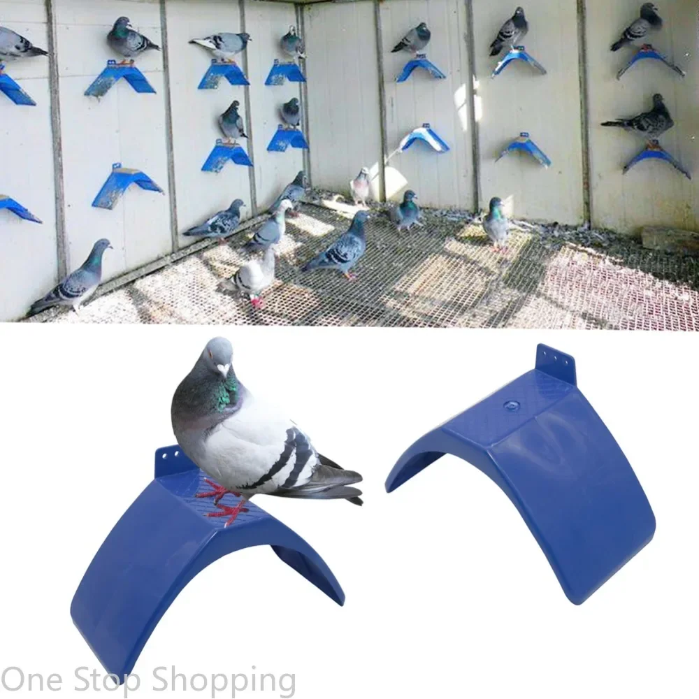 Plastic Pigeon Perch 5/10/20PCS Dove Rest Stand Frame Pigeon Perches Roost for Bird Supplies Blue Parrots House Dwelling