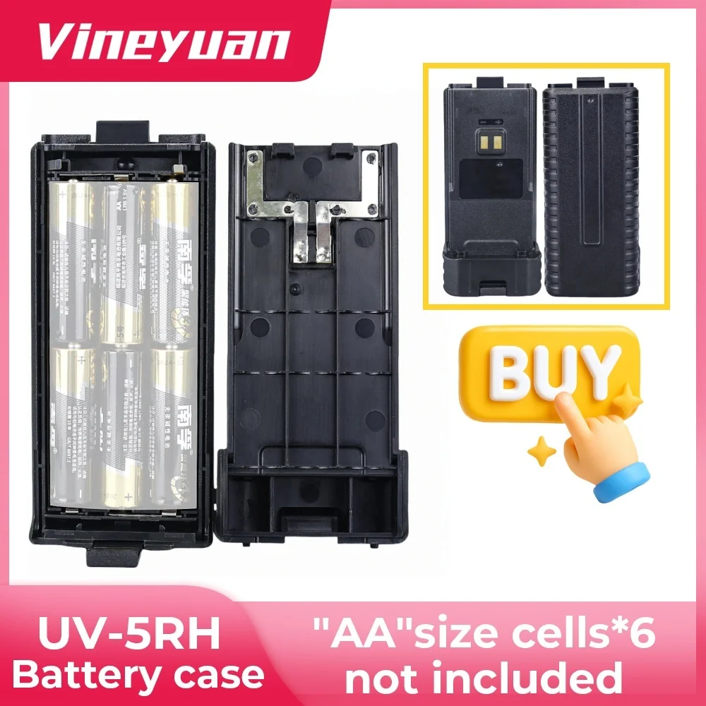 6AA Extended Durable Battery Case