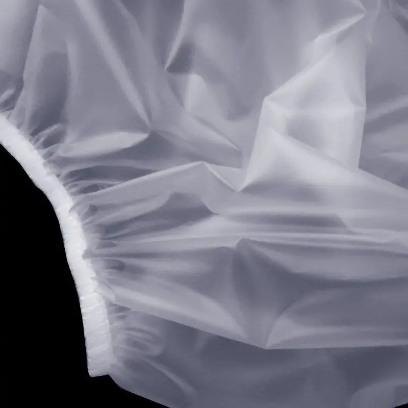 Transparent Plastic Washable Incontinence Underwear For Elderly Waterproof Adult Incontinence Pants With Urine Pocket ABDL