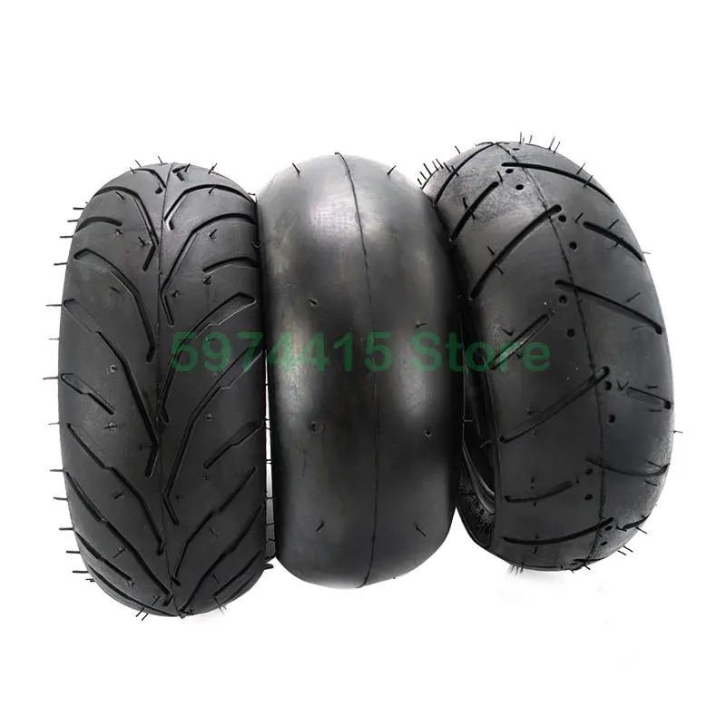 Size 90/65-6.5 Inch Tubeless Tire And Tube Vacuum Tire Set Suitable For 47cc 49cc Mini Pocket Bike Motorcycle Electric Scoote tyre inner tube vacuum tire