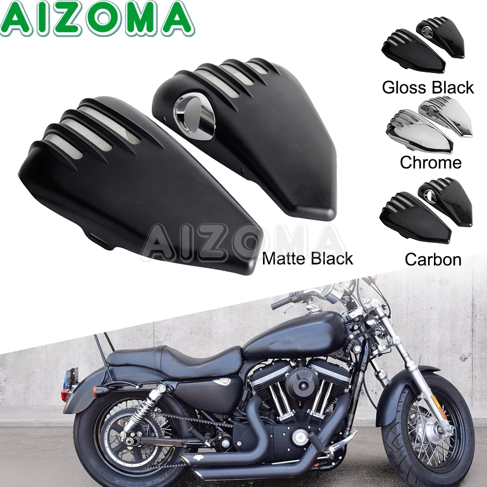 

Боковая крышка аккумулятора для Harley Sportster Roadster sevence Two XL1200C XL1200T XL1200CX XL1200V XL1200X XL883L/N