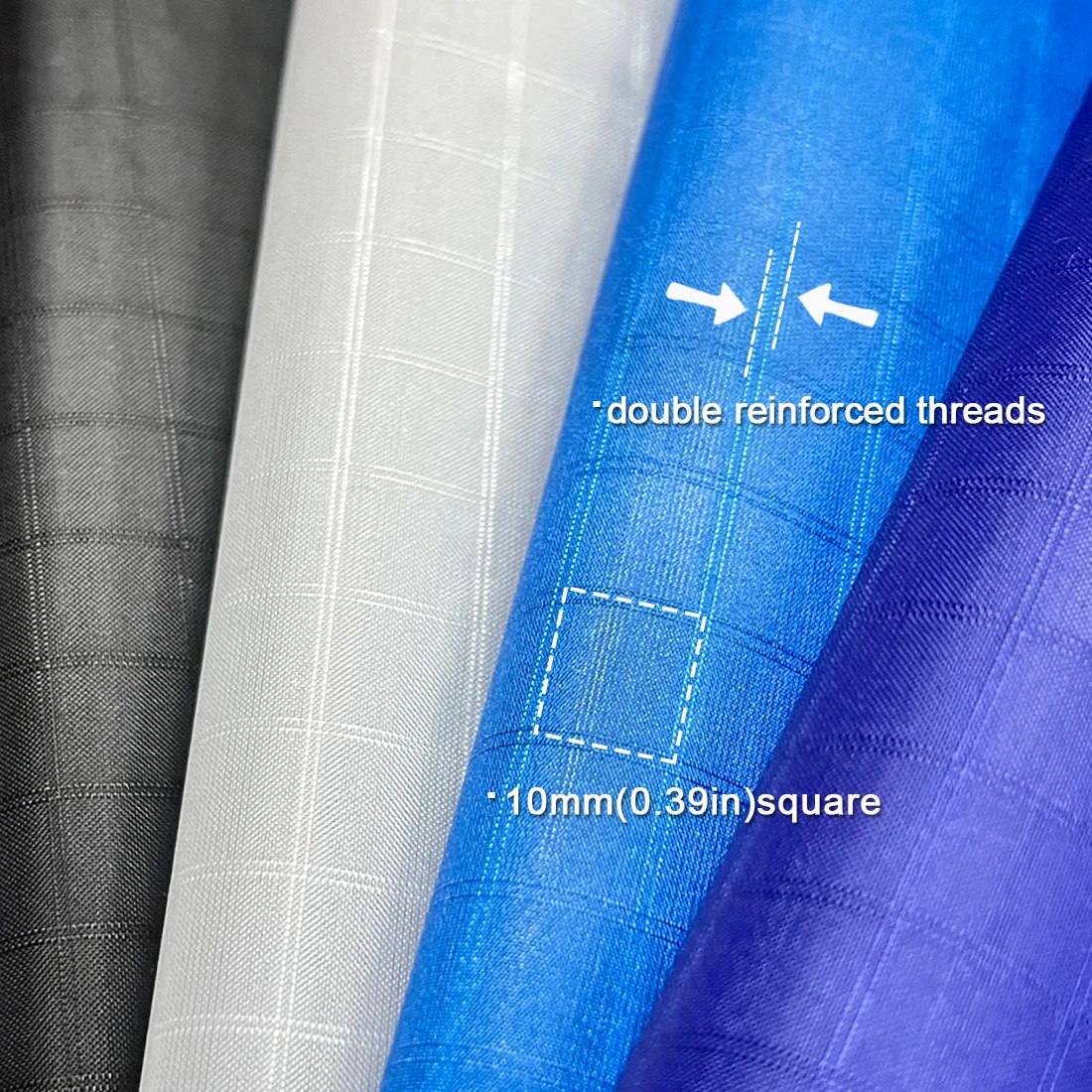 1m Icarex Ripstop Fabric 35g/m² Ultralight PC31 Polyester Spinnaker Fabric Kitesurfing Stunt Kite RC Sailboats Repair&Make 3