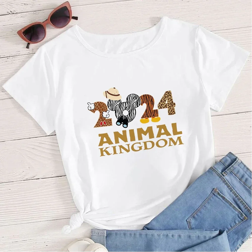 

Fashion 2024 Family Vacation Clothes Mother Women T-shirt Sets Trend Travel Men T Shirt Top Y2k Short Sleeves Vintage Graphic