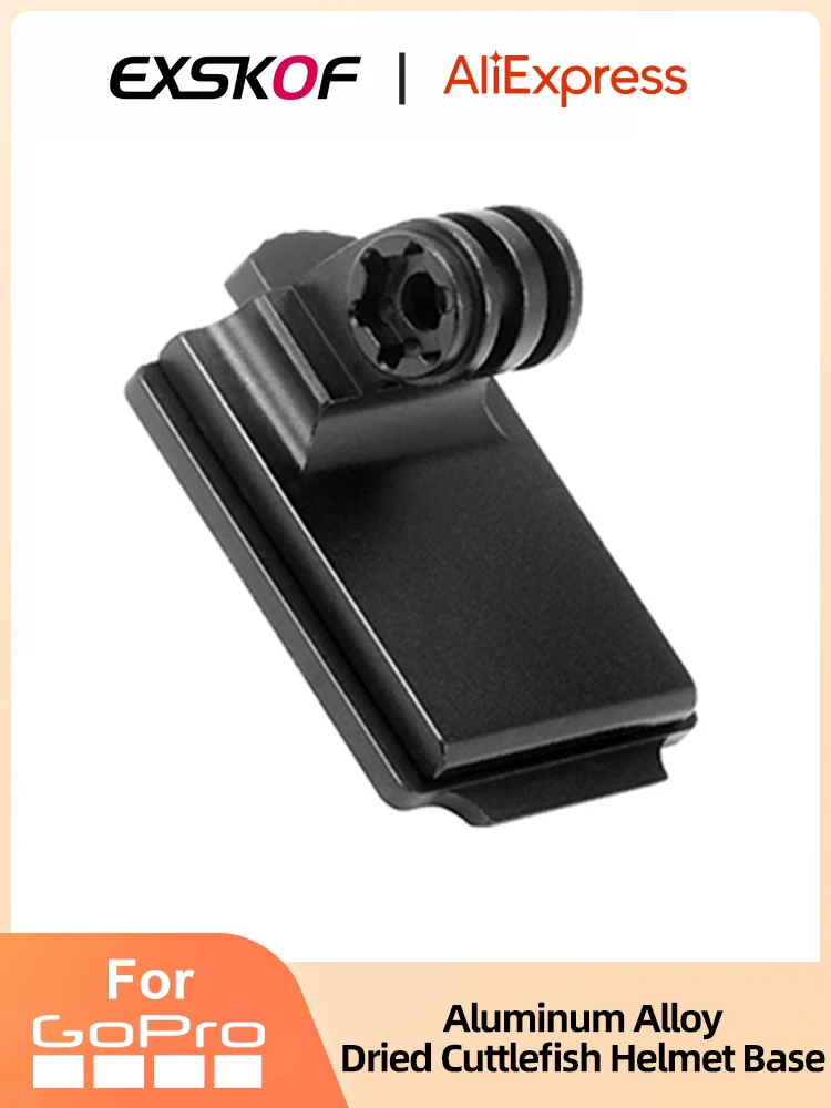 

Action Camera Aluminum Alloy Tactical Helmet Base Dried Cuttlefish Mounting Base Quick Release Bracket For GoPro Hero 12 11 10 9