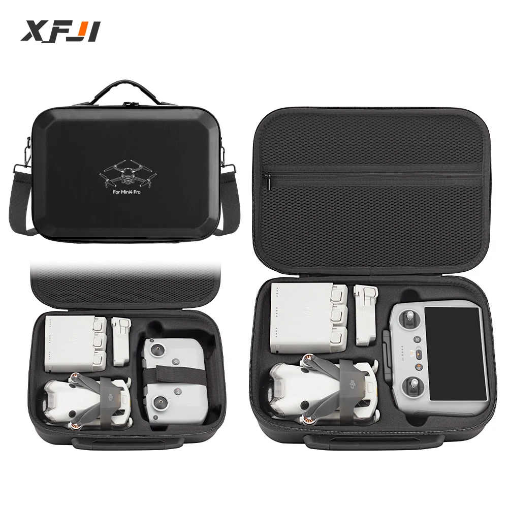 Storage Bag for DJI Mini 4 Pro RC 2/RC N2 Carrying Case Handbag Waterproof Shoulder Bag