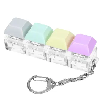 Mini Keyboard Switch Tester, Fidget Toy. 9x3x2cm, Colorful Keys, Portable, for Kids & Adults, Stress Relief 1