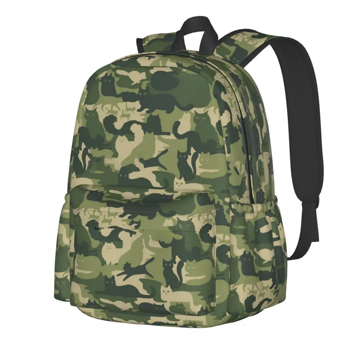 Military Print Military Colour Bags Printed Military Green Aafeen