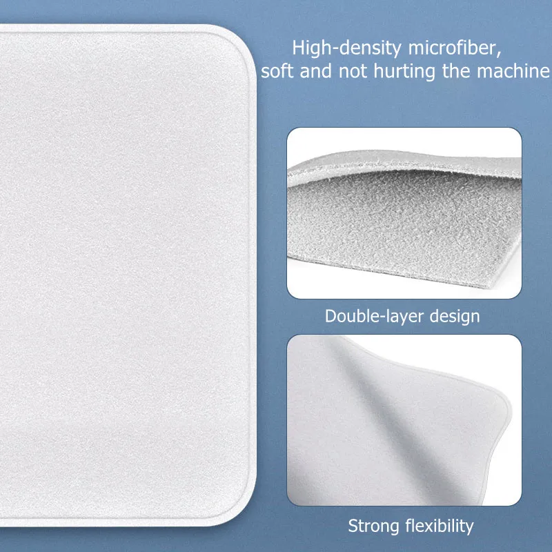 Polishing Cloth 1/2Pcs Polishing Cloth Apple iPhone Nano-Texture Screen Cleaning Cloth iPad Mac iPod Pro Apple Watch Display Cleaner