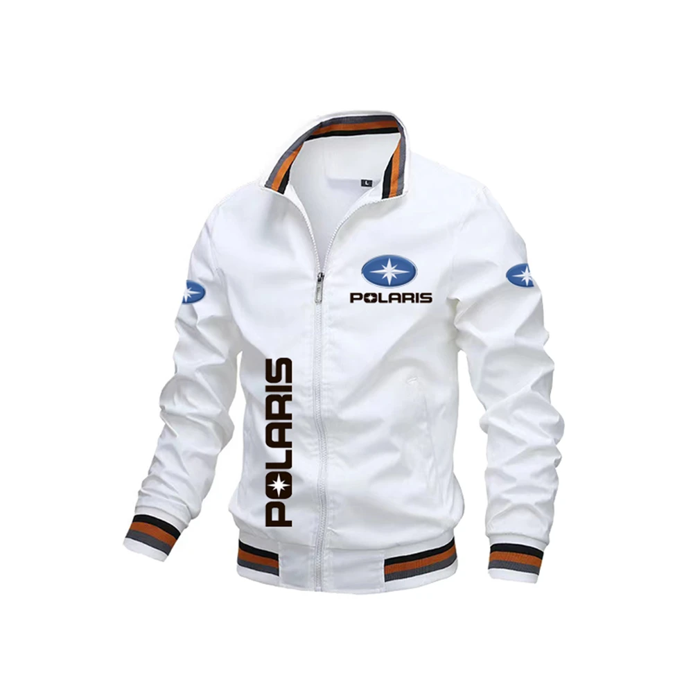 New Men's Lightweight Field Jacket Brand POLARIS Logo ATV Outdoor Windproof Multifunctional Riding Jacket Tactical Jacket2024