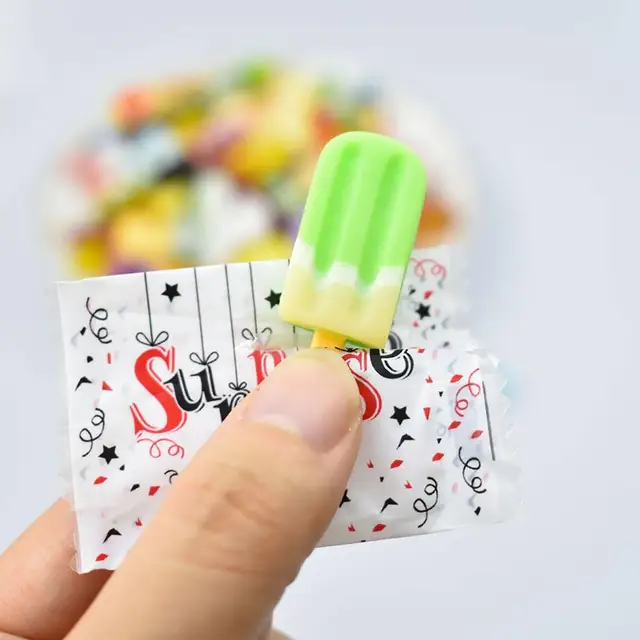 10Pcs/set Miniature Food Model Blind Bag DIY Cute Mixed Mini Supermarket Food Boys Girls Fun Surprise Blind Boxes Color Randomly 4