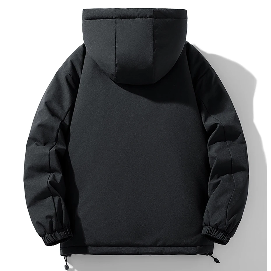 8XL Padded Jackets Men Plus Size Winter Parkas Coat Thicken Warm Black Big Size 7XL Jackets Outwear 5