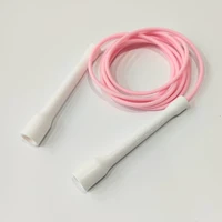 Long CC handle 15cm robust anti break easy hold beginner soft pvc jump rope skip freestyle elevate excersise fitness 1