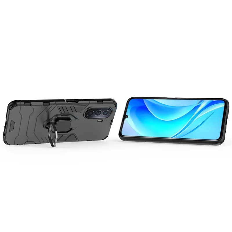 For Huawei Nova Y70 Cover Case For Huawei Nova Y70 Capas Shockproof Bumper Magnetic Holder For Fundas Huawei Nova Y70 Plus Cover