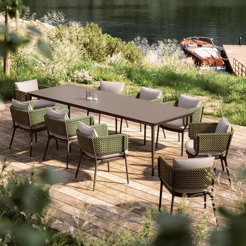 Outdoor Rattan Patio Dining Set 3