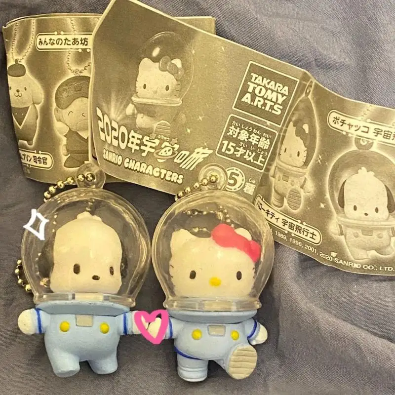 Sanrio hello kitty Astronaut keychain Space Journey series kawaii