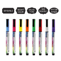 8 Colors Extra Fine Tip Liquid Chalk Pen Erasable White Chalk Marker for Chalk  Board Window Blackboard Sketching Painting