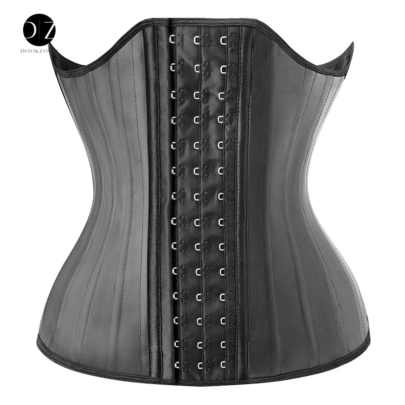 Latex Waist Trainer Plus Size Corset Shapewear Slimming Belly Women